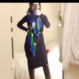 Banana republic colorbock silk scarf.